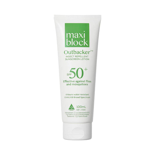 Outbacker SPF 50+ Sunscreen with Insect Repellent 100ml Tube 35001909 MB76601