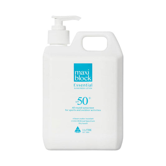 Essential SPF 50+ Sunscreen Pump Bottle 1L 35001905 MB76651 NLA