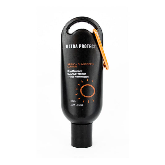 Ultra Protect Sunscreen SPF 50+ With Carabiner 60g Tube 466032 UP5CL60