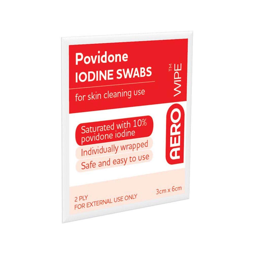 Swabs Betadine Povidone Iodine 149816 AWP16100