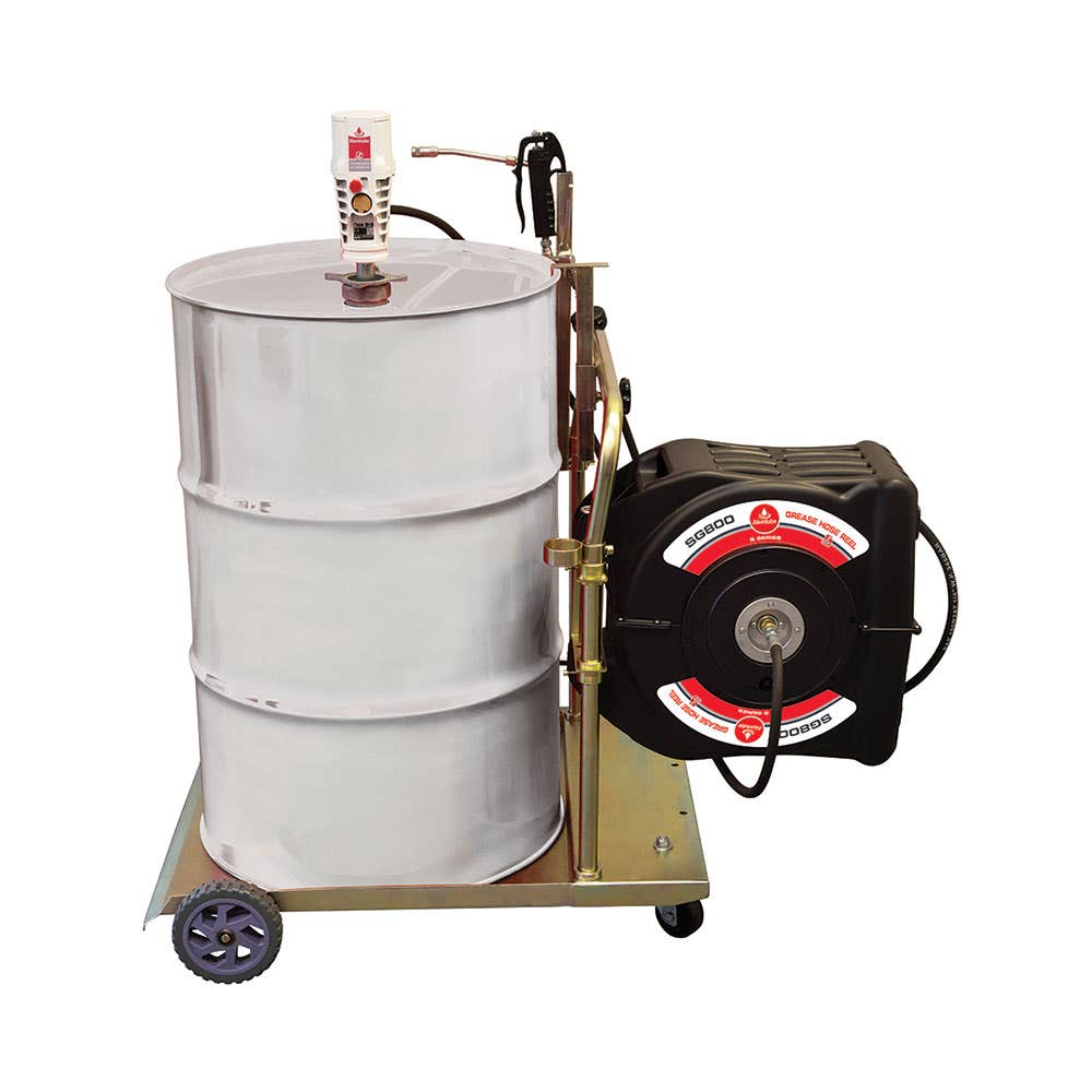Air Operated Mobile Grease Storage & Dispensing System 180kg 36003020 223003