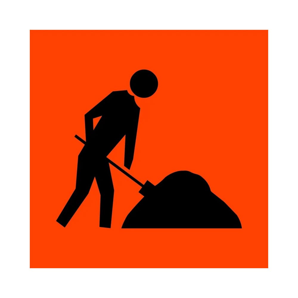 Sign - Symbolic Worker Picto 600x600mm Corflute Class 1_403803_T9-30