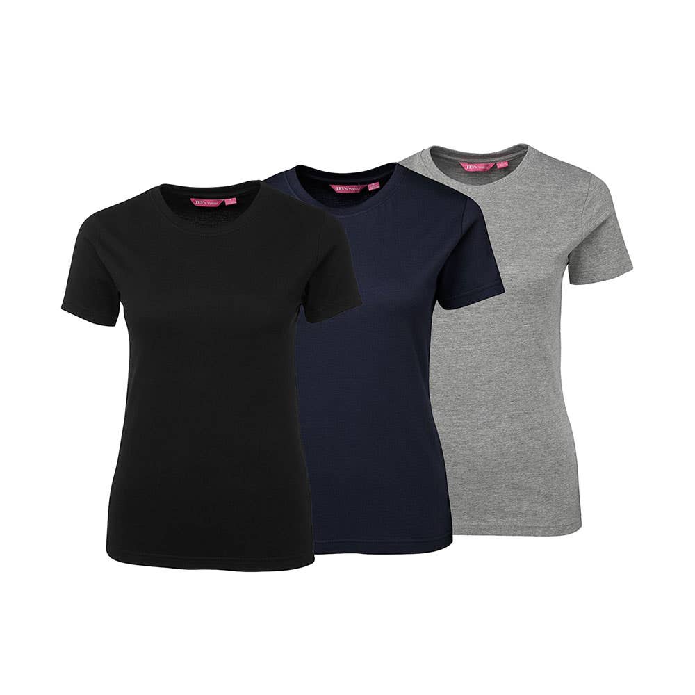 1LHT Women's Short Sleeve Tee Shirt 165gsm 1LHT