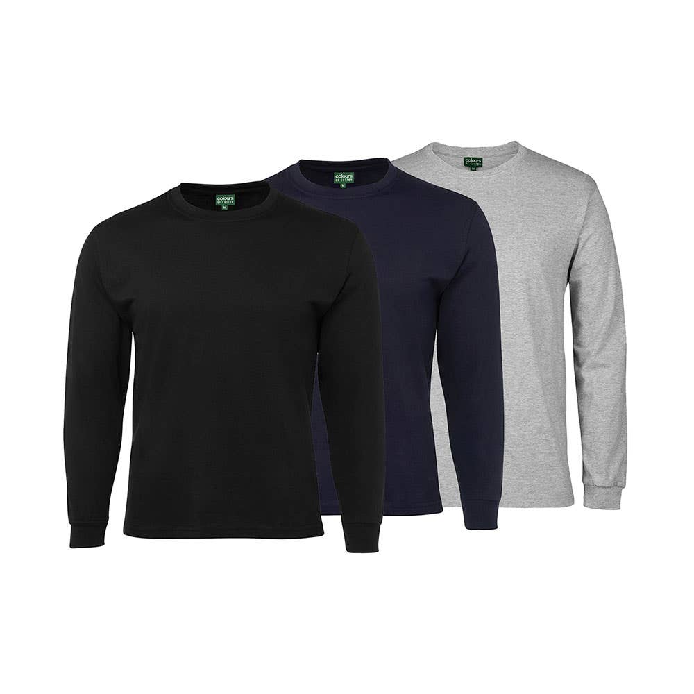 1LS C of C Long Sleeve Tee Shirt 190gsm 1LS