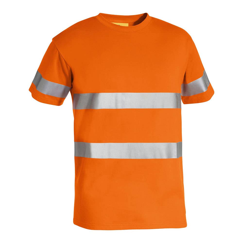 Shirt Tee Cotton Jersey 190gsm Tape Orange 2XL Bisley 40004708 BK1017T BVEO2XL