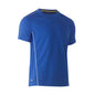 T-Shirt S/S Poly Mesh Crew Neck 130gsm Blue 2XL Bisley 40014046 BK1426 BVCB2XL