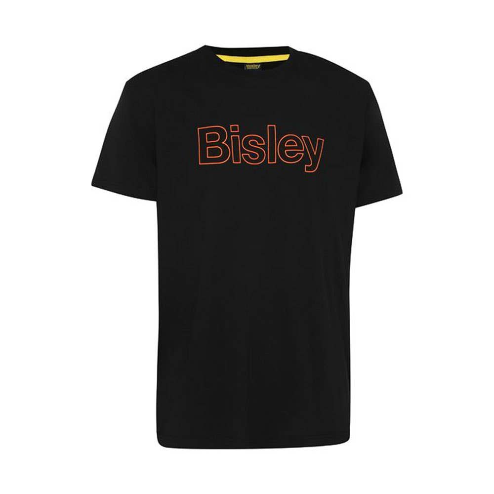 BKT084 Cotton Outline Logo T-Shirt Orange/Black 2XL 40048421 BKT084 TT102XL