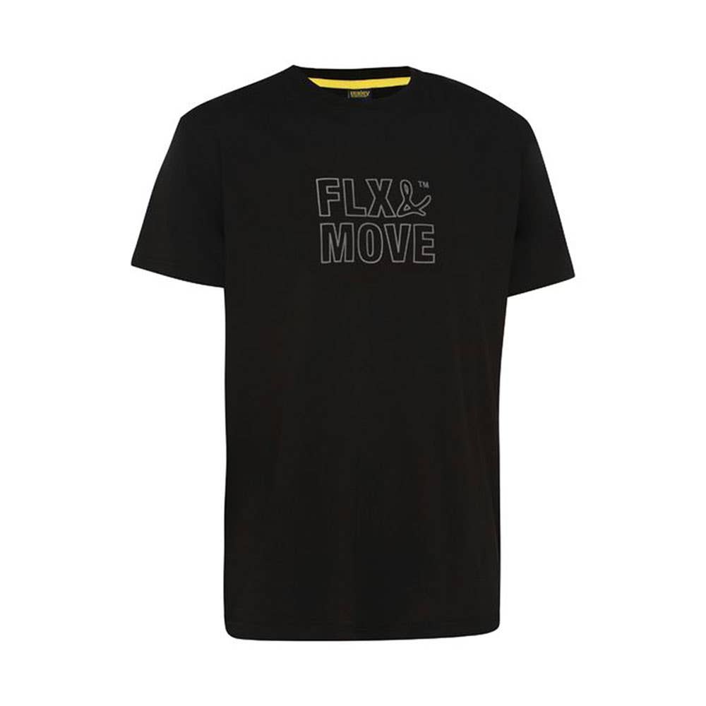 BKT085 Flx & Move Cotton Outline Print T-Shirt 160gsm BKT085