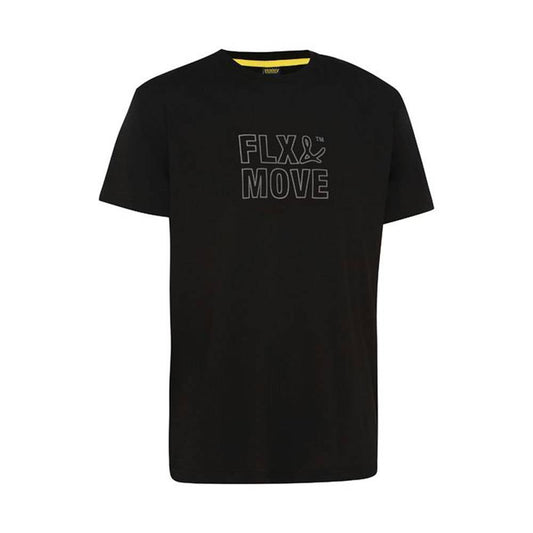 BKT085 Flx & Move Cotton Outline Print T-Shirt 160gsm BKT085