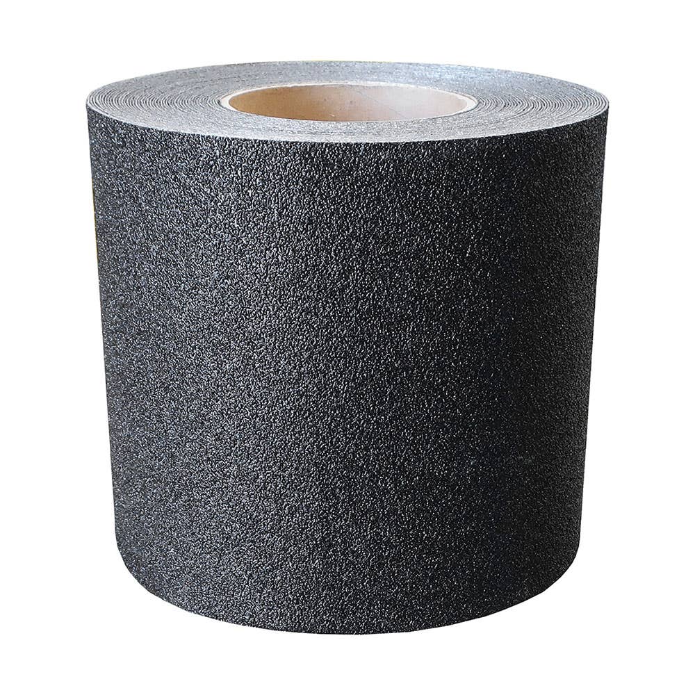 Barefoot Grade Anti-Slip Safety Track Tape Black 150mm x 18.3m 90168174 3100-150