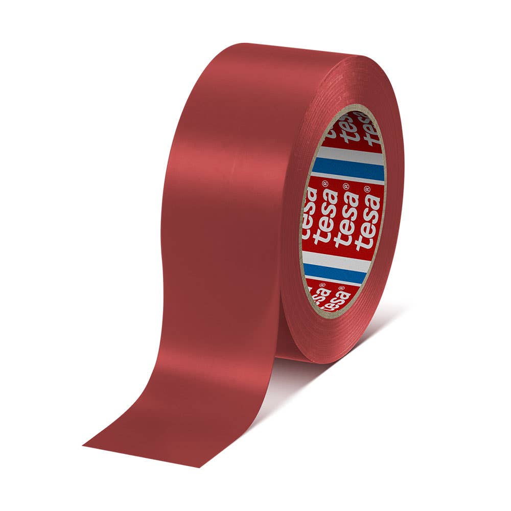PVC Self-Adhesive Floor Marking Tape Red 50mm x 33m 134298 04169-00243-08