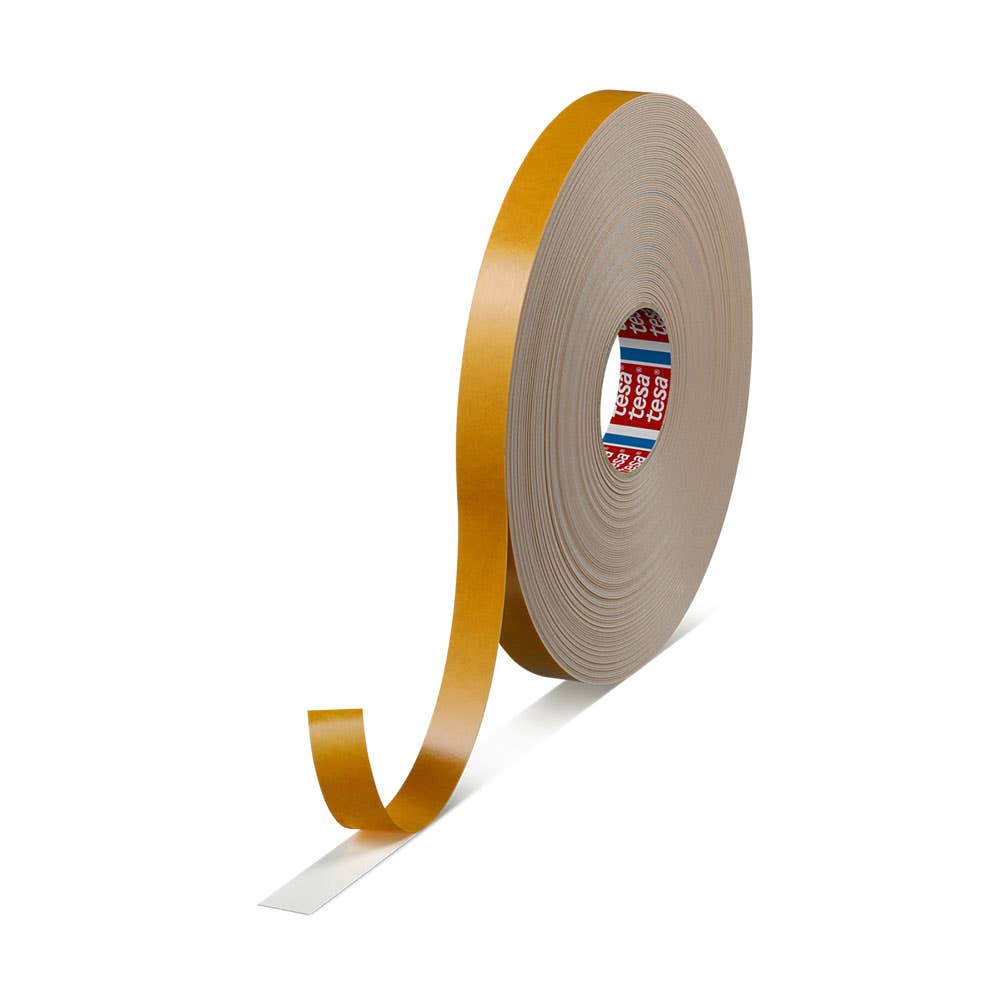 Tape Foam Polyethylene Double Sided White 19mm x 5m Tesa 36003743 4952-WH-19mm x 5m