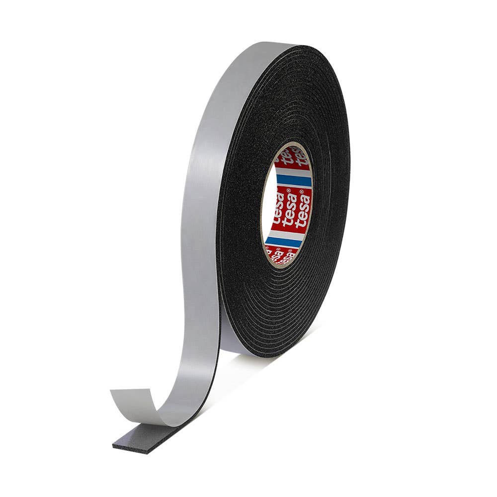PVC/Nitrile Foam Tape Black 3mm x 24mm x 9m_173202_50601-00004-00