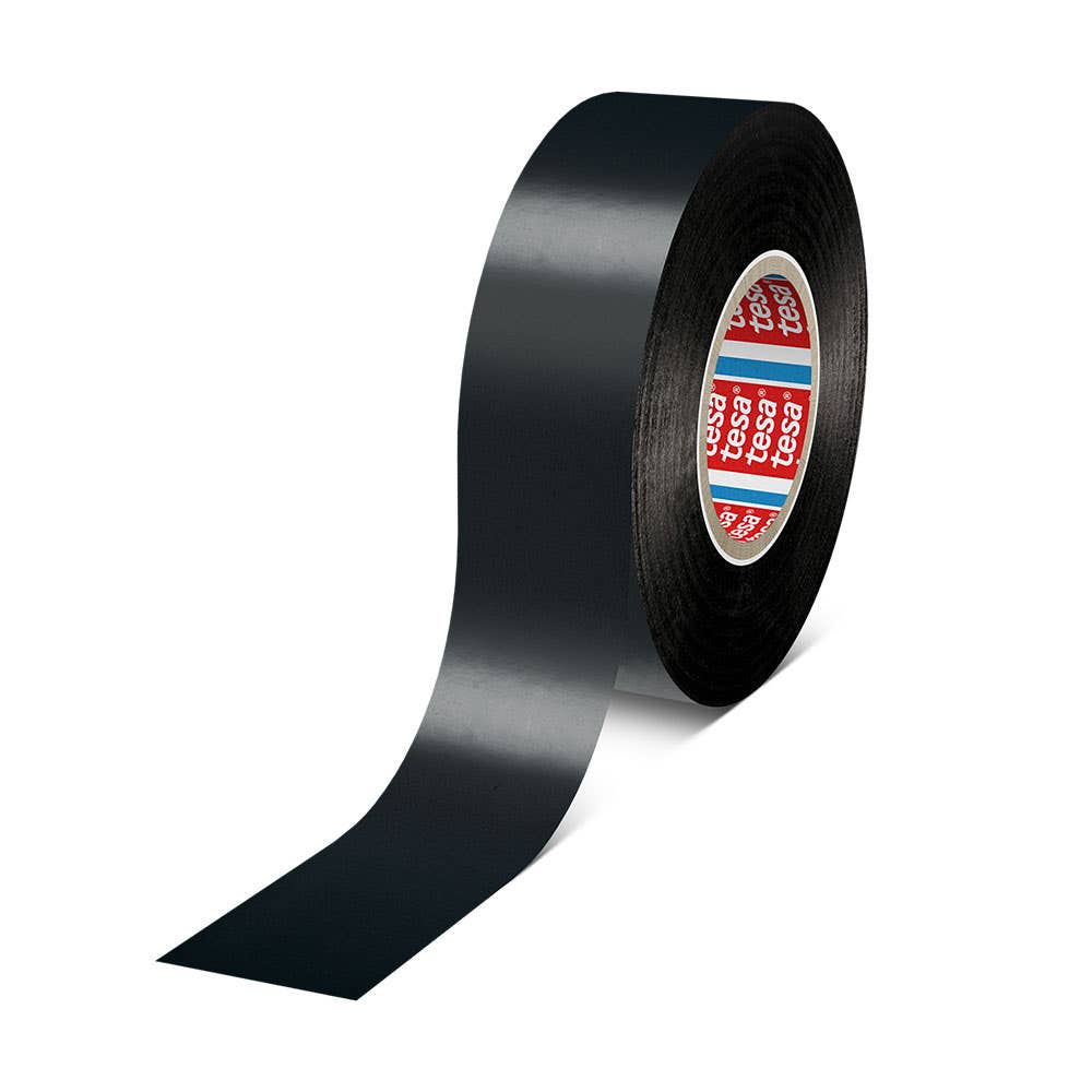 Tape Electrical Flame Retardant Black 19mm X 20m Tesa 236536 60805-00000-00