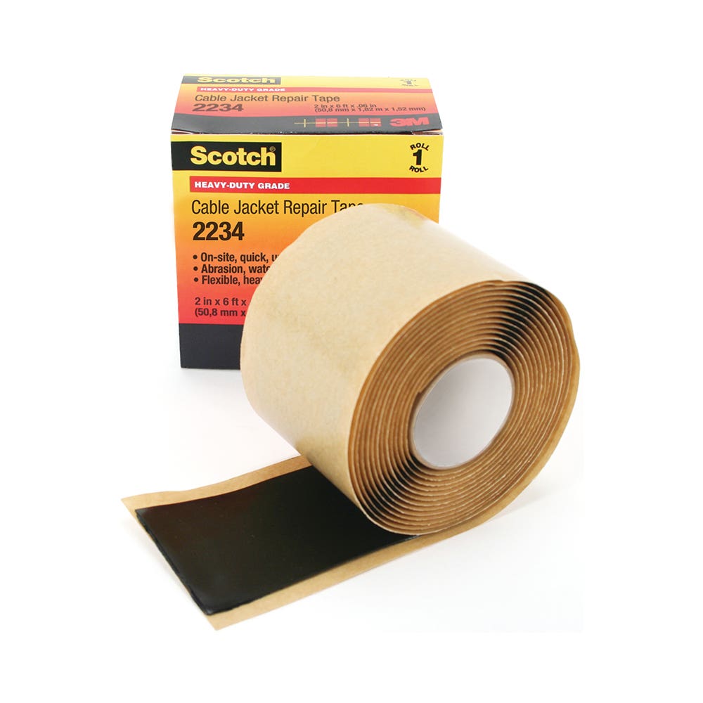 Scotch 2234 Cable Jacket Repair Tape 50mm X 1.8m 269158 7000006227