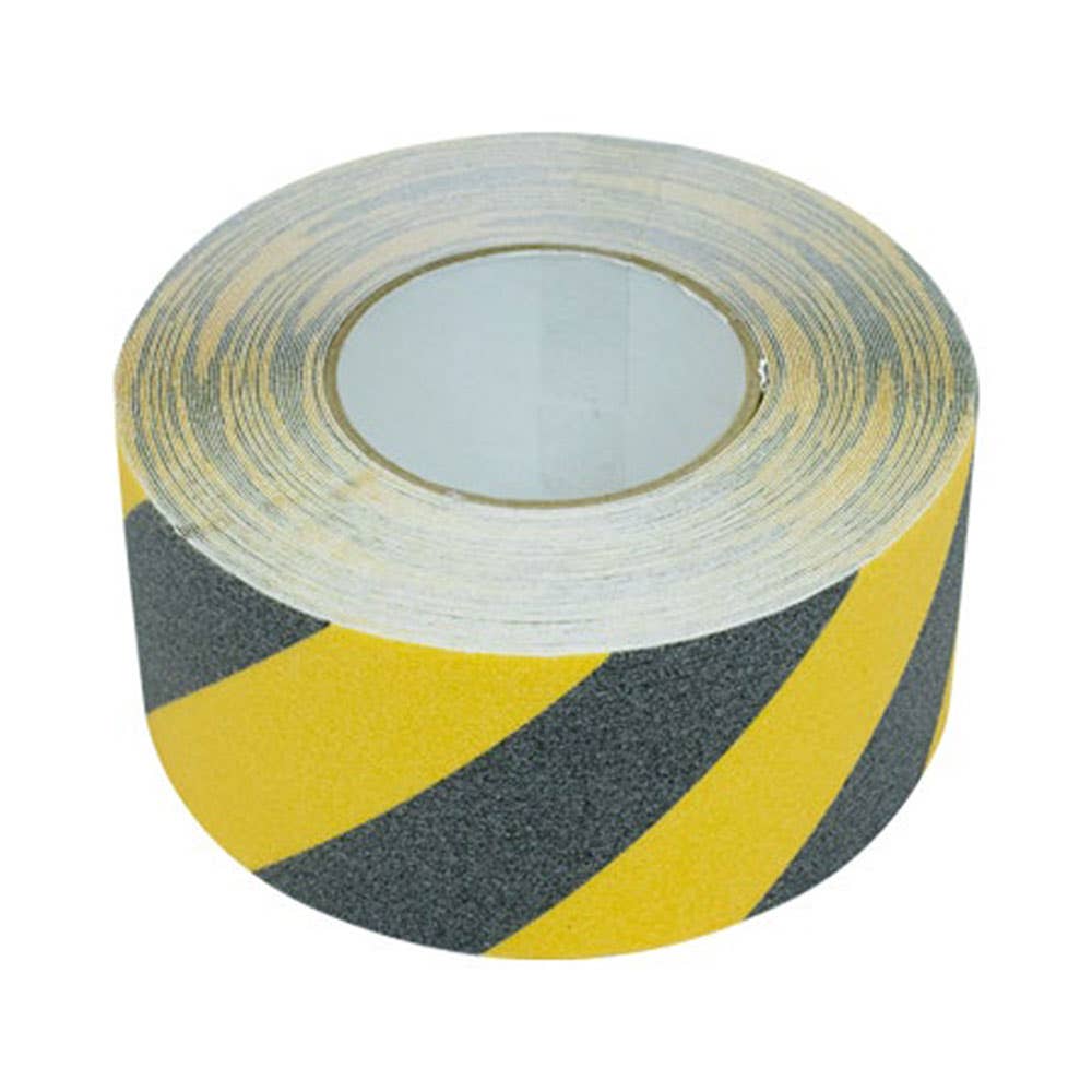 Anti-Slip Tape Roll Black/Yellow 75mm x 18m 433206 A0163