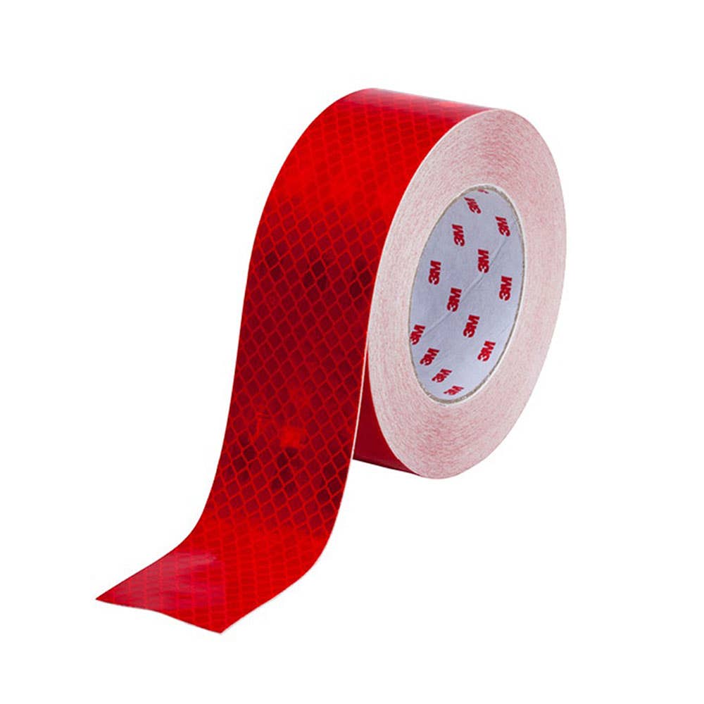 Conspicuity Vehicle Marking Reflective Tape Red 50mm x 45.7m 531227 A5402