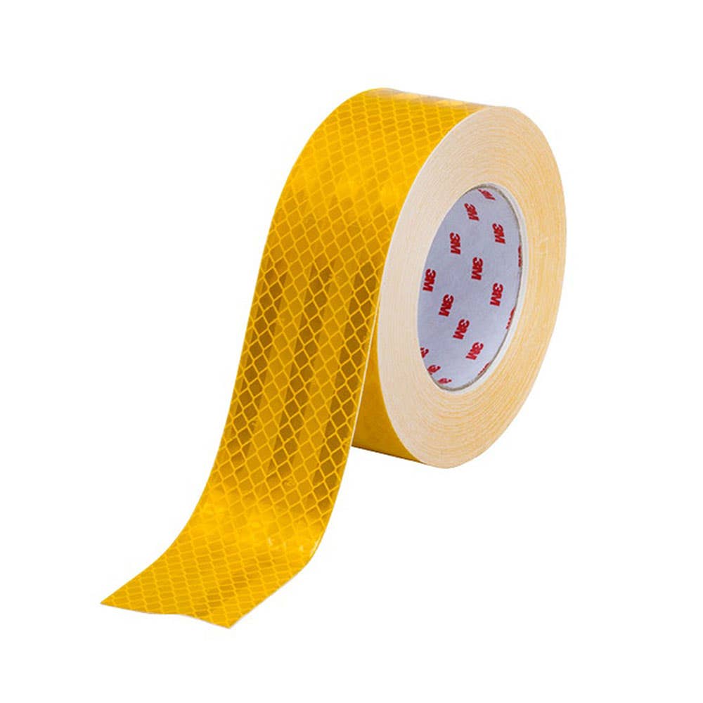Conspicuity Vehicle Marking Reflective Tape Yellow 50mm x 45.7m 531228 A5404
