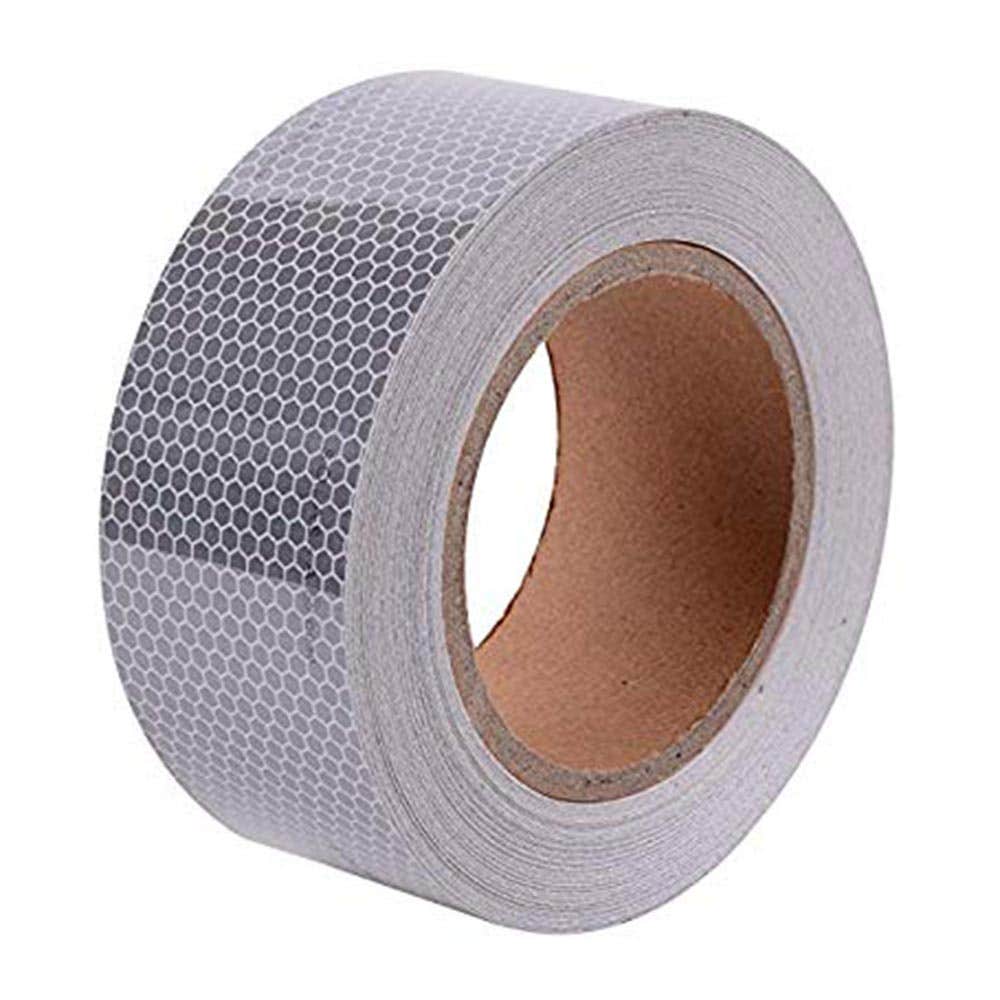 Class 2 Reflective Self Adhesive Tape Silver 50mm x 45.7m 88893959 TR4145
