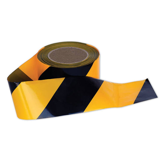 Safety Barricade Tape Yellow/Black 100m 4920002 STYB