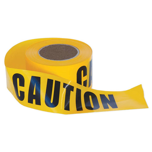 CAUTION Safety Barricade Tape Yellow/Black 100m 4920003 STCYB
