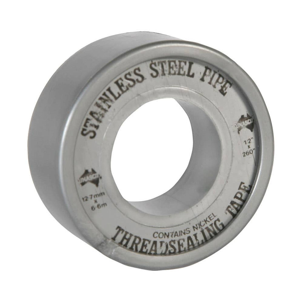 Stainless Steel Thread Sealing Tape 12mm x 6.5m – ATOM
