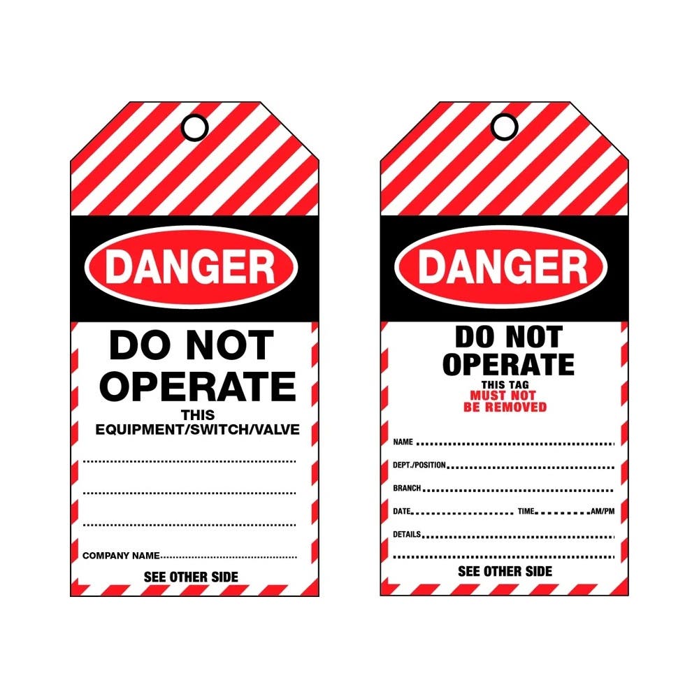 Tag Danger Do Not Operate Lockout Pack 25_441439_TDT100C