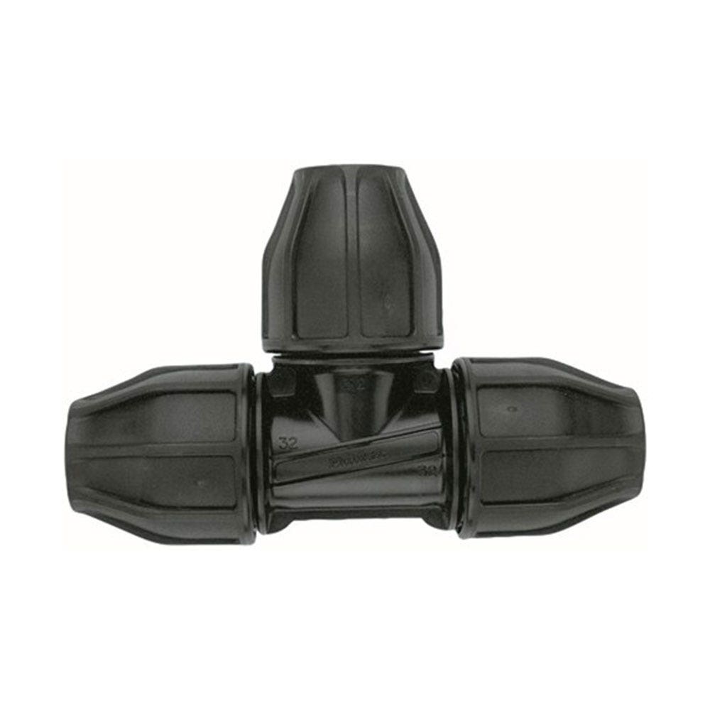 Poly Compression Tee 25mm X 25mm X 25mm 36021893 97833300