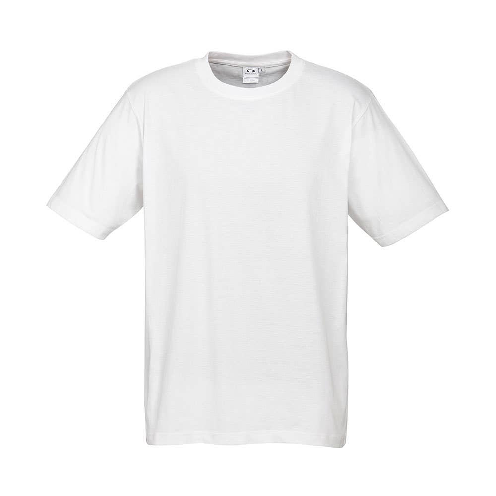 Shirt Tee S/S Cotton Ice White 2XL Biz Collection_40006407_T10012-WHT-2XL