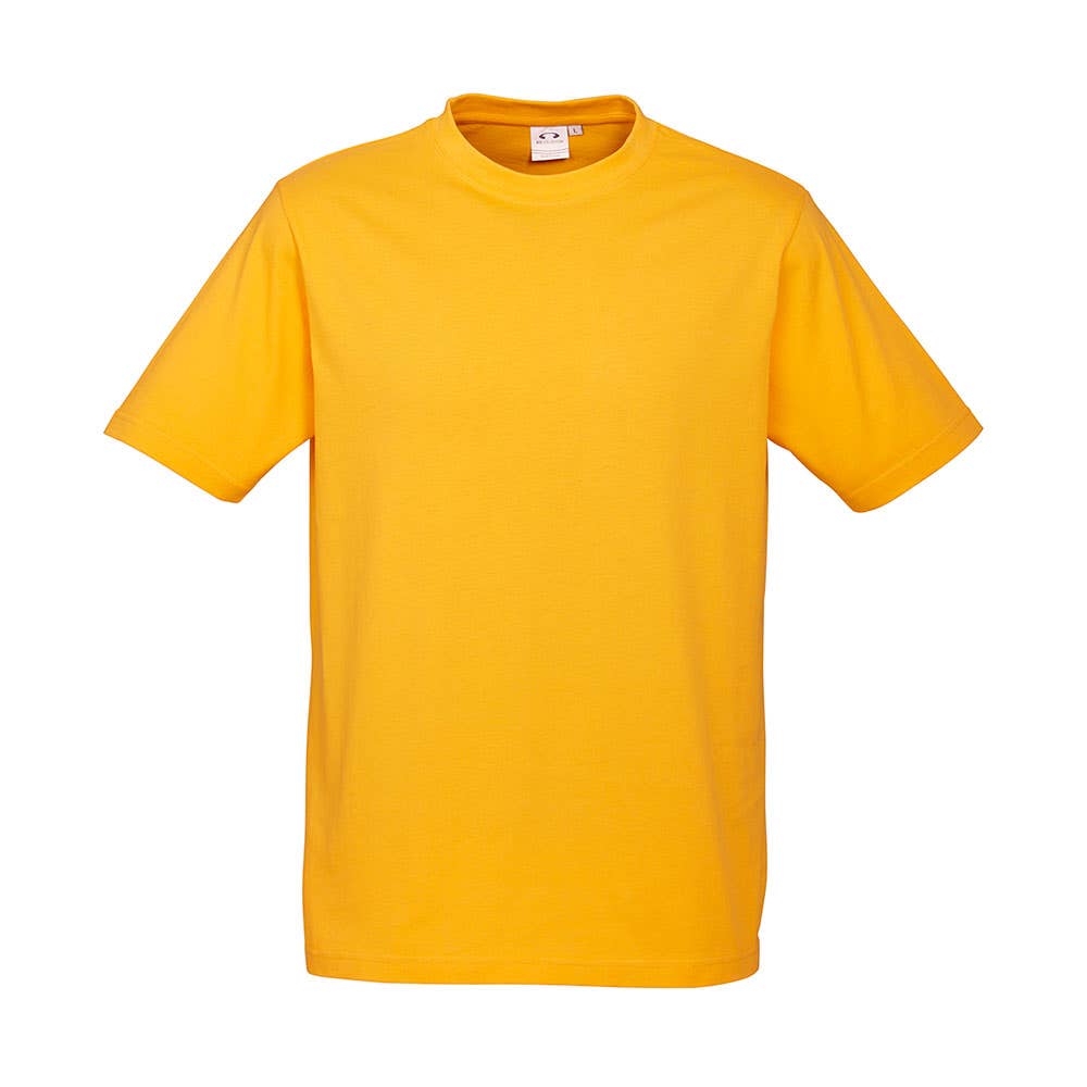 Shirt Tee S/S Cotton Ice YELLOW LARGE Biz_440109_T10012-Y-L