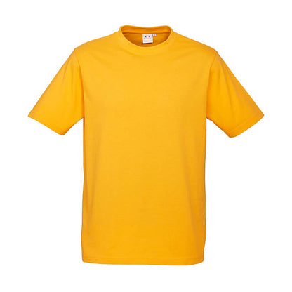 Shirt Tee S/S Cotton Ice YELLOW LARGE Biz_440109_T10012-Y-L