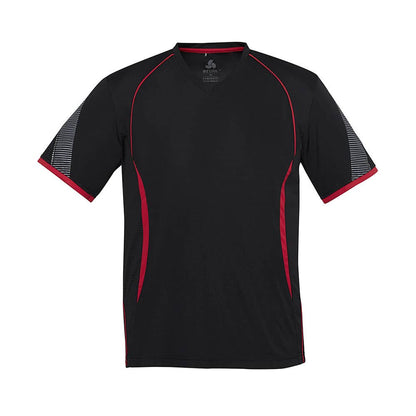 Mens Razor Tee - Blk/Red - L 463536 T406MS-BLK/RED-L