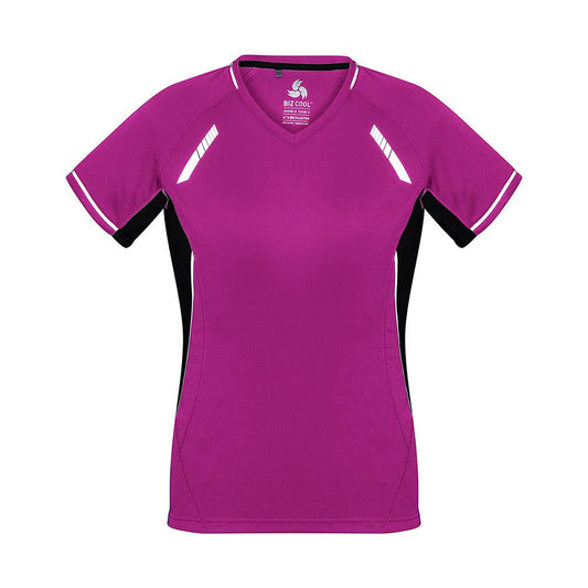 Renegade Ladies Tee Magenta - 10 36019243 T701LS-MAG-10