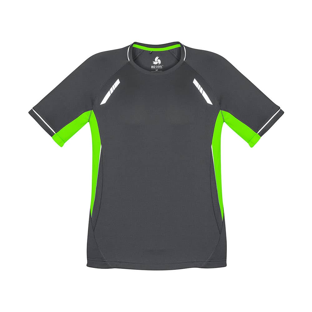 Renegade Mens Tee Gry/Fluro LIme/Sil - L 36019249 T701MS-GRY/LIM/SLV-L