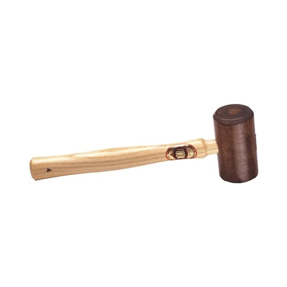 Mallet Rawhide #4 340G (3/4Lb) 50mm Face Wood Handle Thor_40053034_TH116