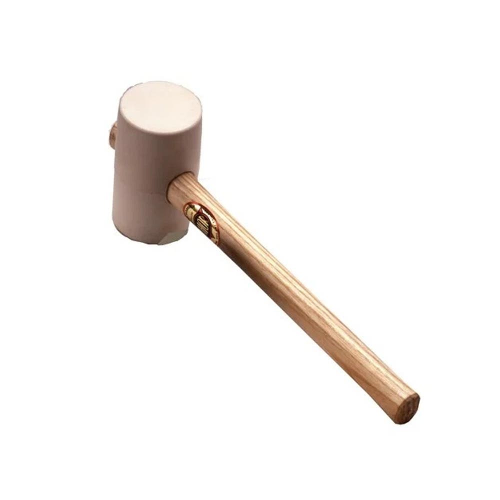Mallet White Rubber 1350G (3Lb) 90mm Head Wood Handle Thor_40053031_TH957W