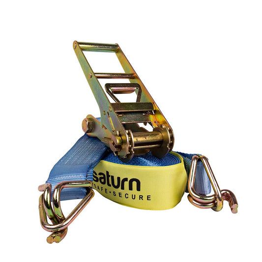 Ratchet Tie Down Strap With Hook & Keeper 5T 75mm x 12m 80002350 TDR500012M
