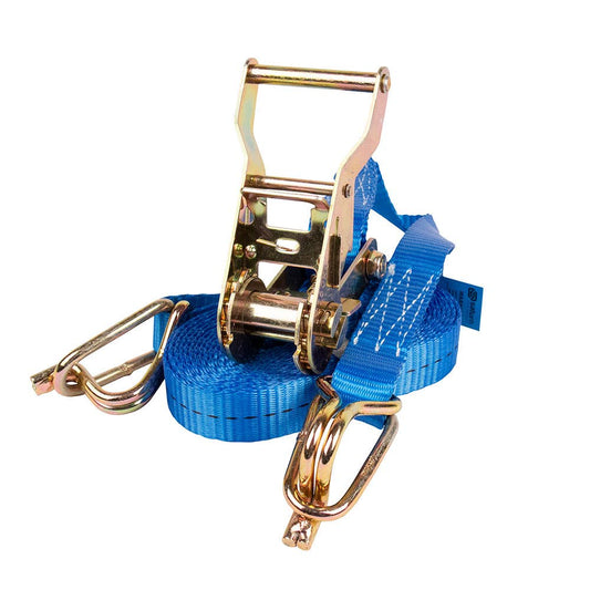 Ratchet Tie Down Strap With Hook & Keeper 750kg 25mm x 5m 8421003 TDR7505M