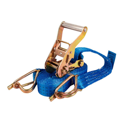 Ratchet Tie Down Strap With Hook & Keeper 1.5t 35mm x 6m 8421006 TDR15006M