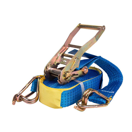 Ratchet Tie Down Strap With Hooks & Keeper Underground Compliant 2.5T 50mm x 9m 80005090 TDRU25009M