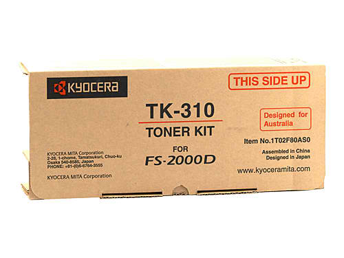 Kyocera Tk-310 OEM Laser Toner Cartridge Black_18187100_TK-310