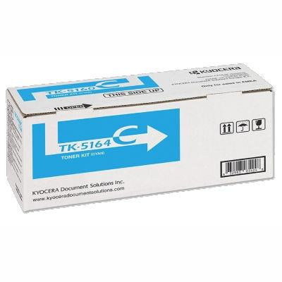 Kyocera TK5164 OEM Laser Toner Cartridge 12000Pg Cyan_1049963_TK-5164C