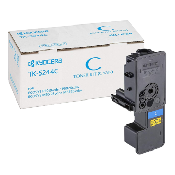 Kyocera Tk-5244 OEM Laser Toner Cartridge 3000 Pages Cyan_1040314_TK-5244C