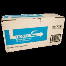 Kyocera Tk-574 OEM Laser Toner Cartridge Cyan_1001055_TK-574C