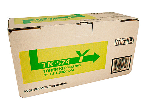 Kyocera Tk-574 OEM Laser Toner Cartridge Yellow_9000047_TK-574Y