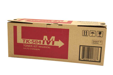 Kyocera Tk-584 OEM Laser Toner Cartridge Magenta_9001617_TK-584M