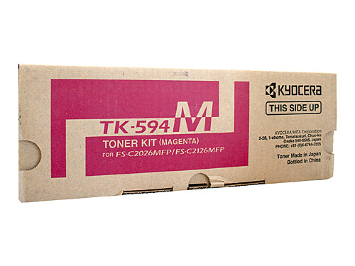 Kyocera Tk-594 OEM Laser Toner Cartridge Magenta_9000827_TK-594M