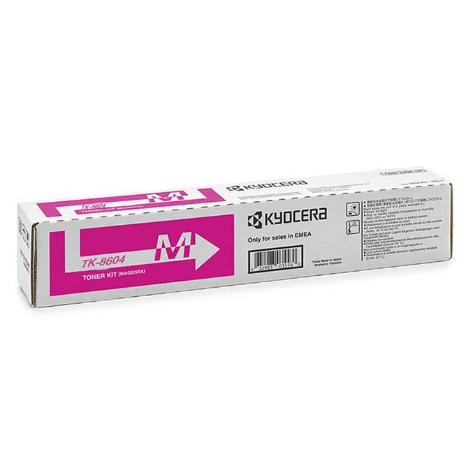 Kyocera Tk8604 OEM Laser Toner Cartridge 20000Pg Magenta_9026710_TK-8604M