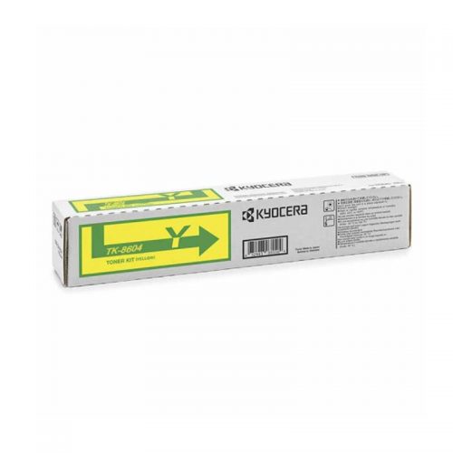 Kyocera Tk8604 OEM Laser Toner Cartridge 20000Pg Yellow_9026711_TK-8604Y