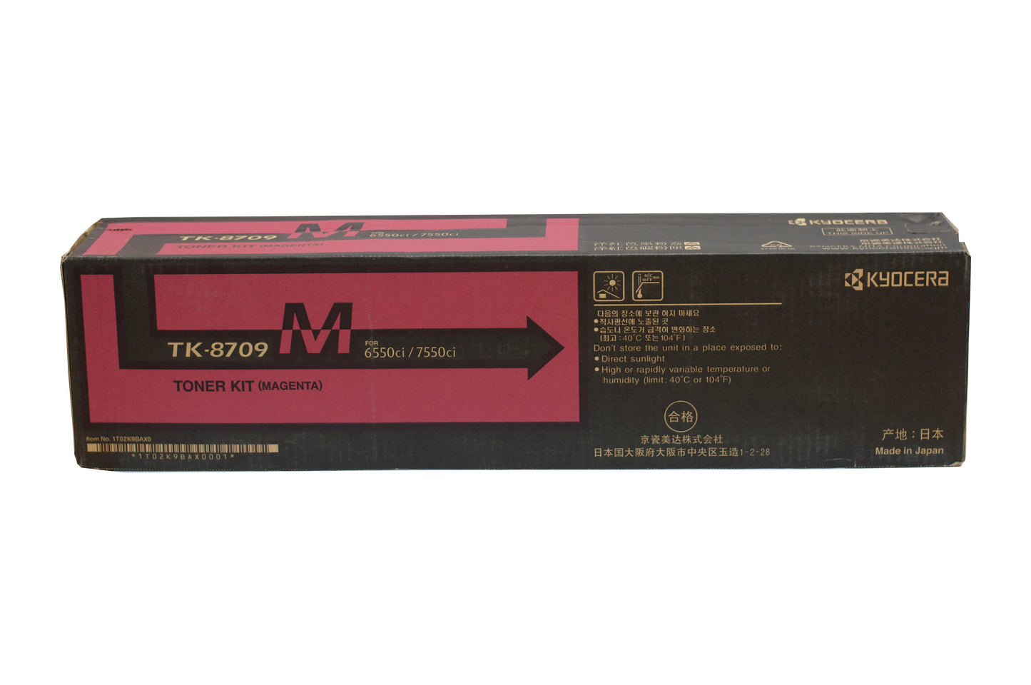 Kyocera Tk8709 OEM Copier Toner Cartridge 30000Pg Magenta_9026682_TK-8709M